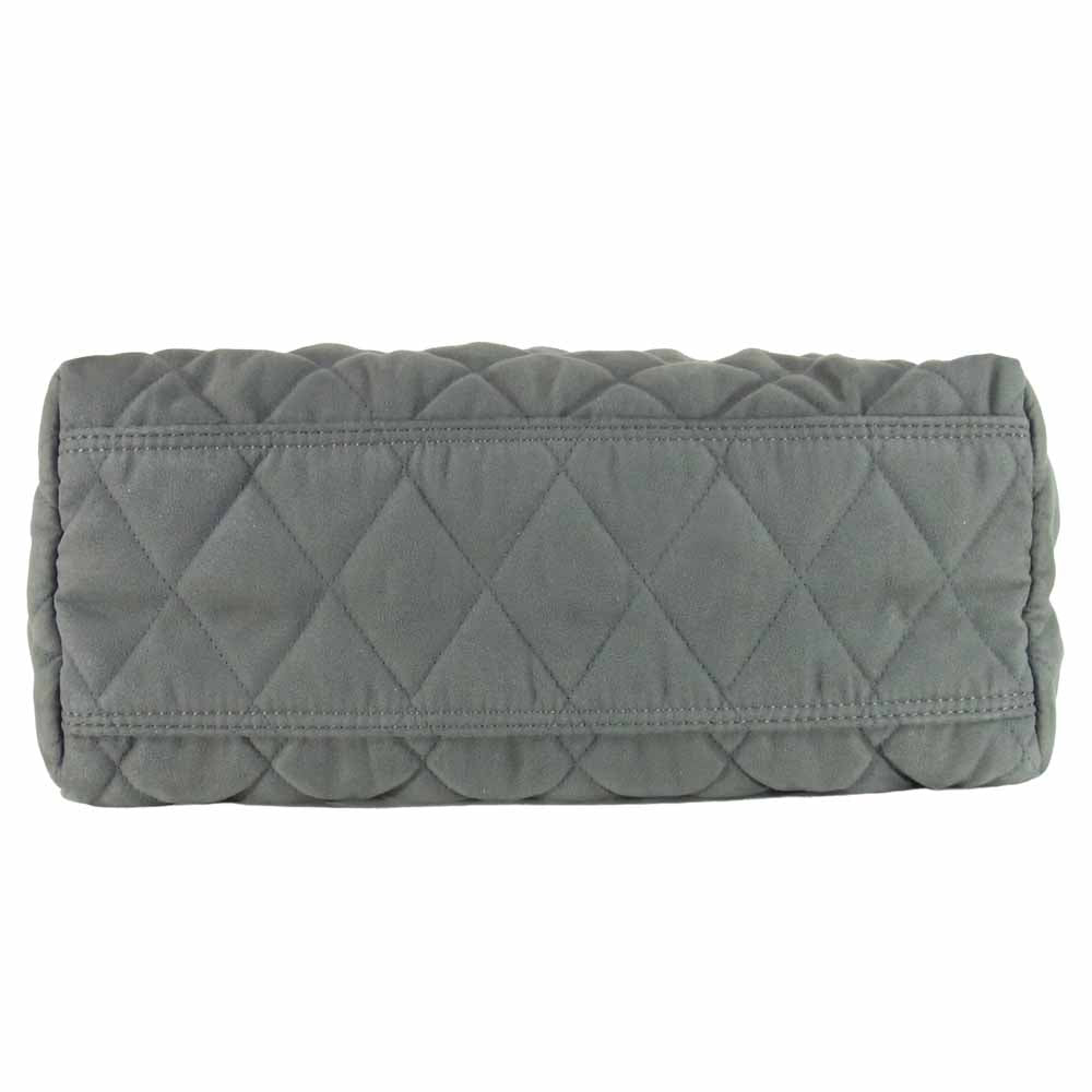 PORTER ポーター × SNUFF スナッフ キルティング バッグ ハンド バッグ 日本製 グレー系【中古】