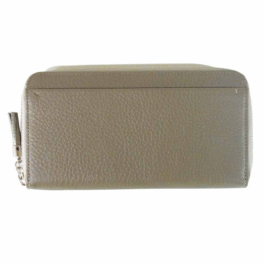 土屋鞄製造所 ツチヤカバン GU0726GR Clarte クラルテ フリンジ ロング ウォレット グレー系【新古品】【未使用】【中古】