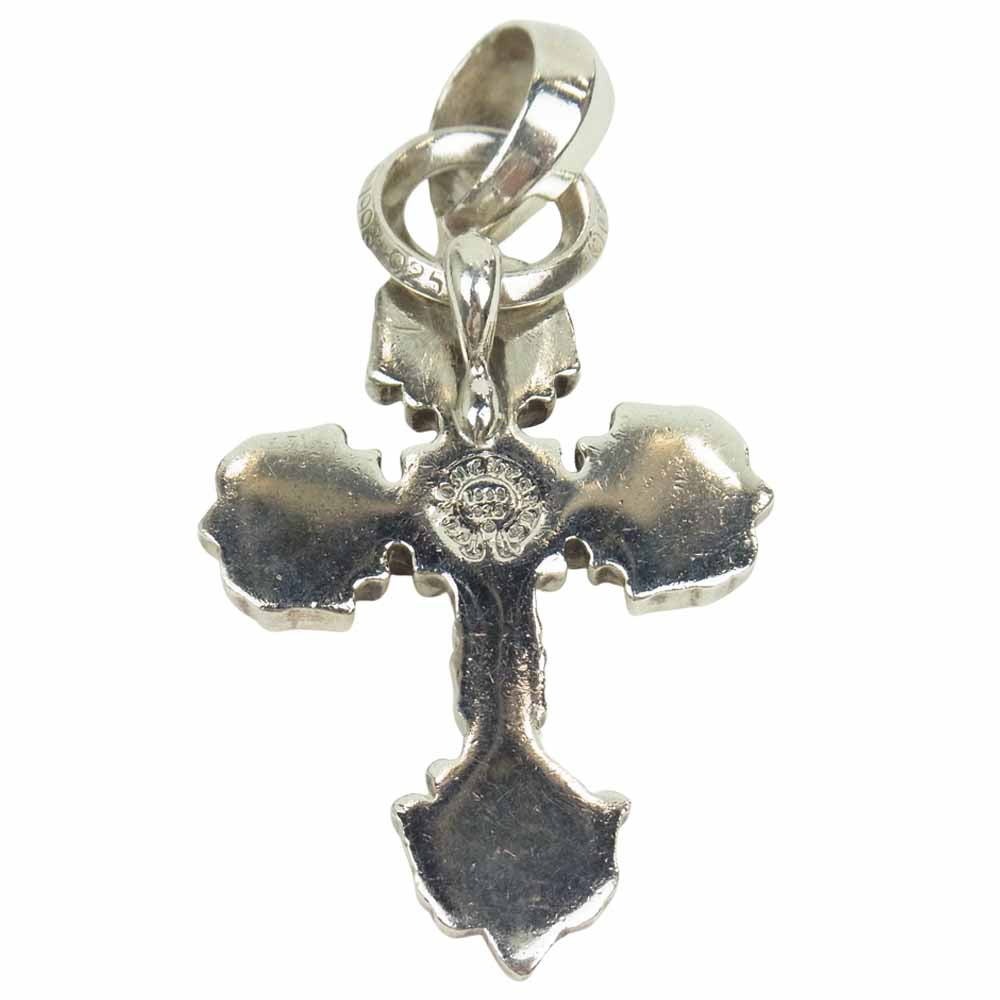 CHROME HEARTS クロムハーツ（原本無） フィリグリー クロス ペンダント w ベイル XS FILIG CROSS-XSM W/BALE シルバー系【中古】