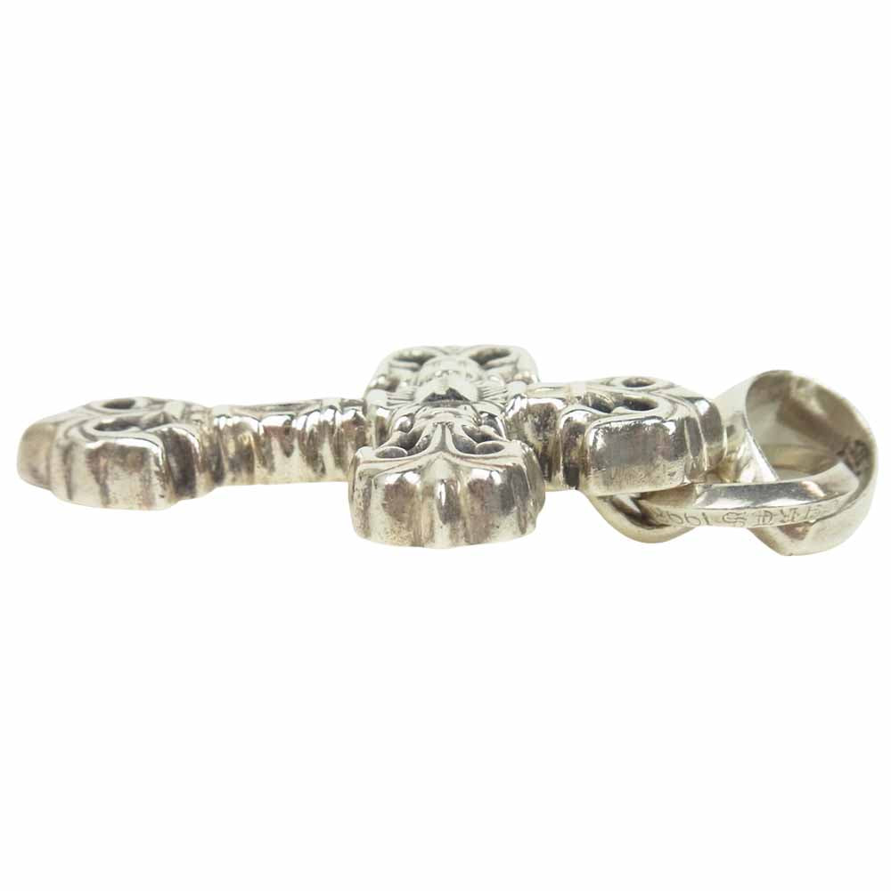 CHROME HEARTS クロムハーツ（原本無） フィリグリー クロス ペンダント w ベイル XS FILIG CROSS-XSM W/BALE シルバー系【中古】