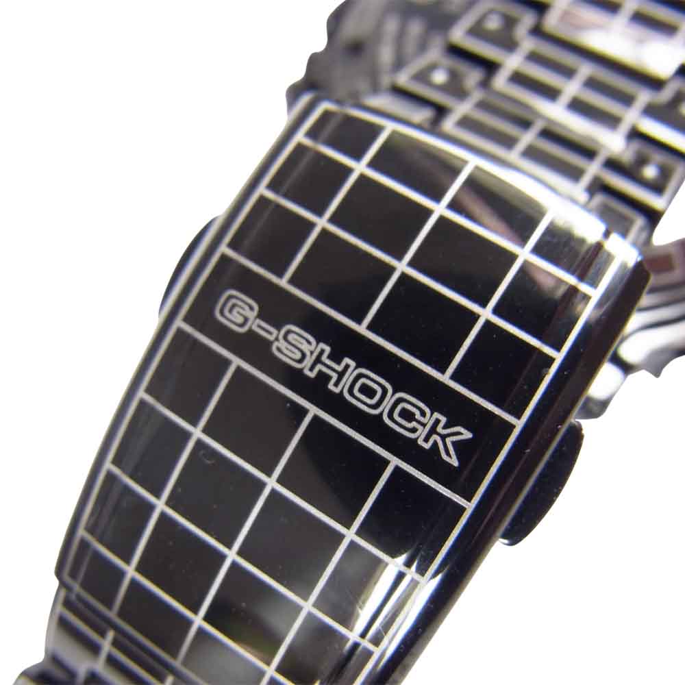 G-SHOCK ジーショック GMW-B5000CS-1JR FULL METAL GRID フルメタル グリッド Bluetooth 電波ソーラー ブラック系【美品】【中古】