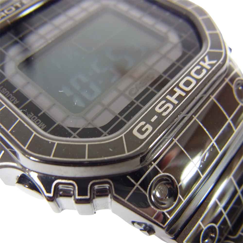G-SHOCK ジーショック GMW-B5000CS-1JR FULL METAL GRID フルメタル グリッド Bluetooth 電波ソーラー ブラック系【美品】【中古】