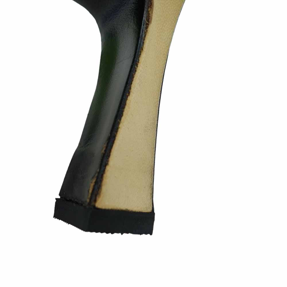CHANEL シャネル バイカラー ライン パンプス ベージュ系 36 1/2【中古】
