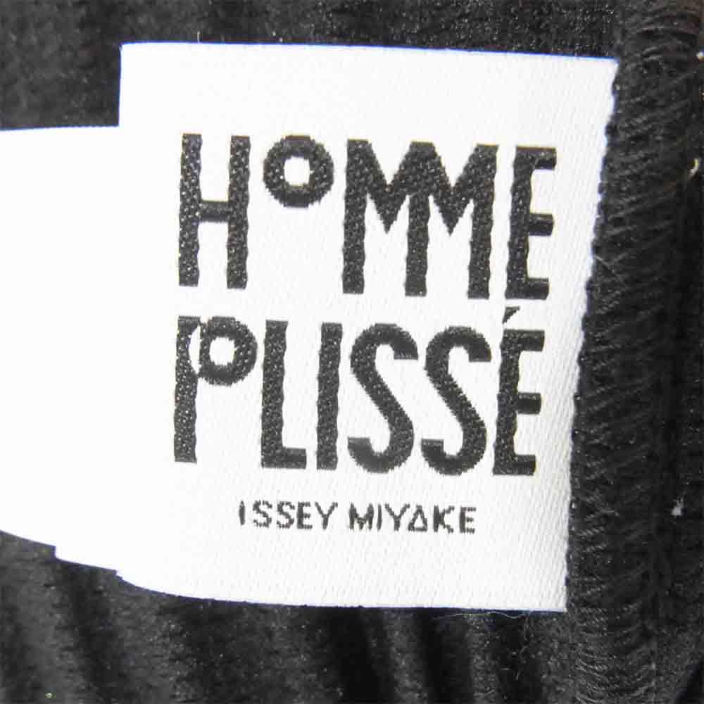 ISSEY MIYAKE イッセイミヤケ 半袖 シャツ ポリエステル ボタン ハーフスリーブ ブラック系 4【美品】【中古】
