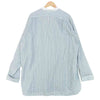 MAISON MARGIELA メゾンマルジェラ 21SS S53742 バンドカラー ダブルカフス シャツ ライトブルー系 43【美品】【中古】