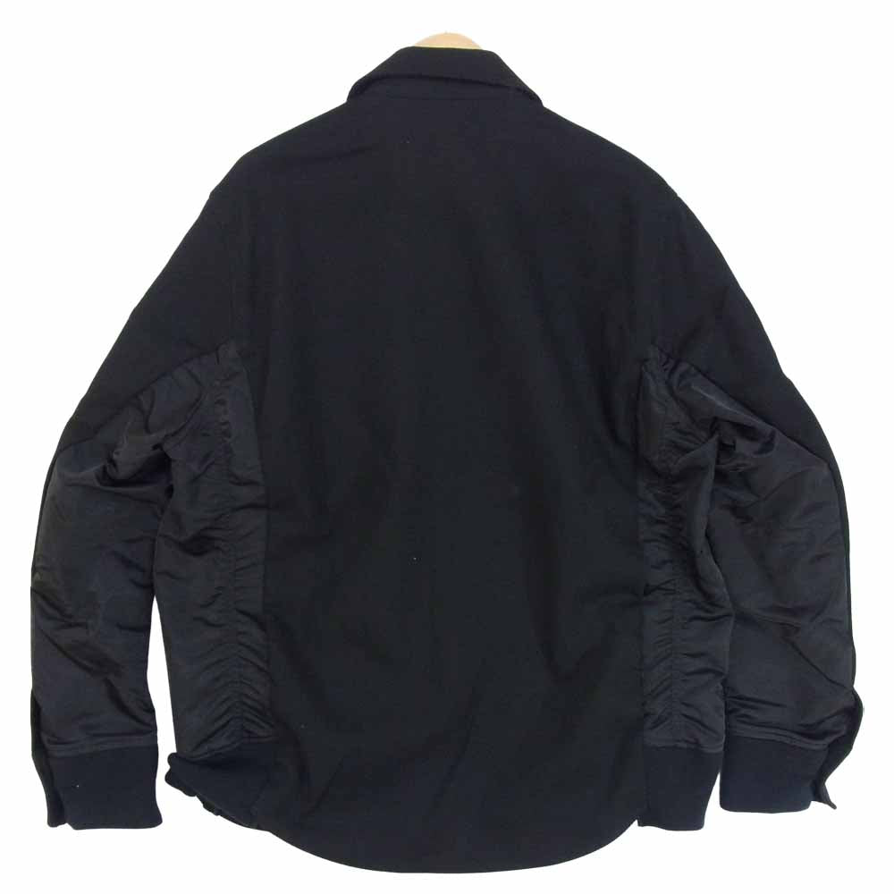 Sacai サカイ 20AW 20-02435M コントラスト ディテール スリーブ ジャケット ブラック系 3【中古】
