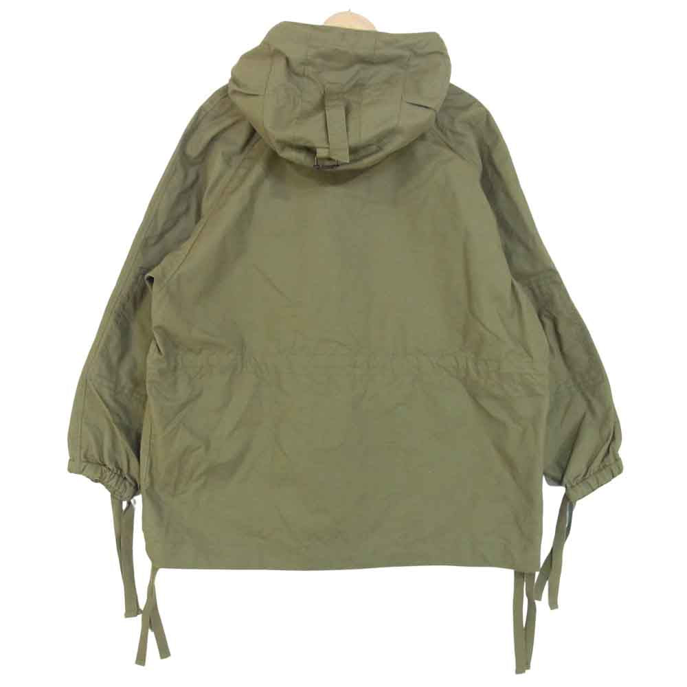 HYKE ハイク 21SS 17288 N/C MILITARY JACKET ミリタリー ジャケット カーキ系 M【美品】【中古】