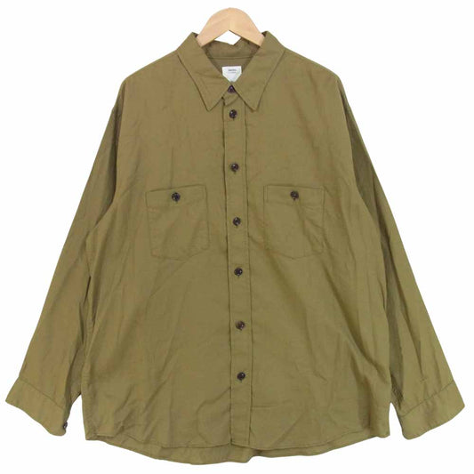 VISVIM ビズビム 19SS 0119105011016 USM ALBACORE SHIRT L/S COLLAGE シャツ カーキ系 5【美品】【中古】
