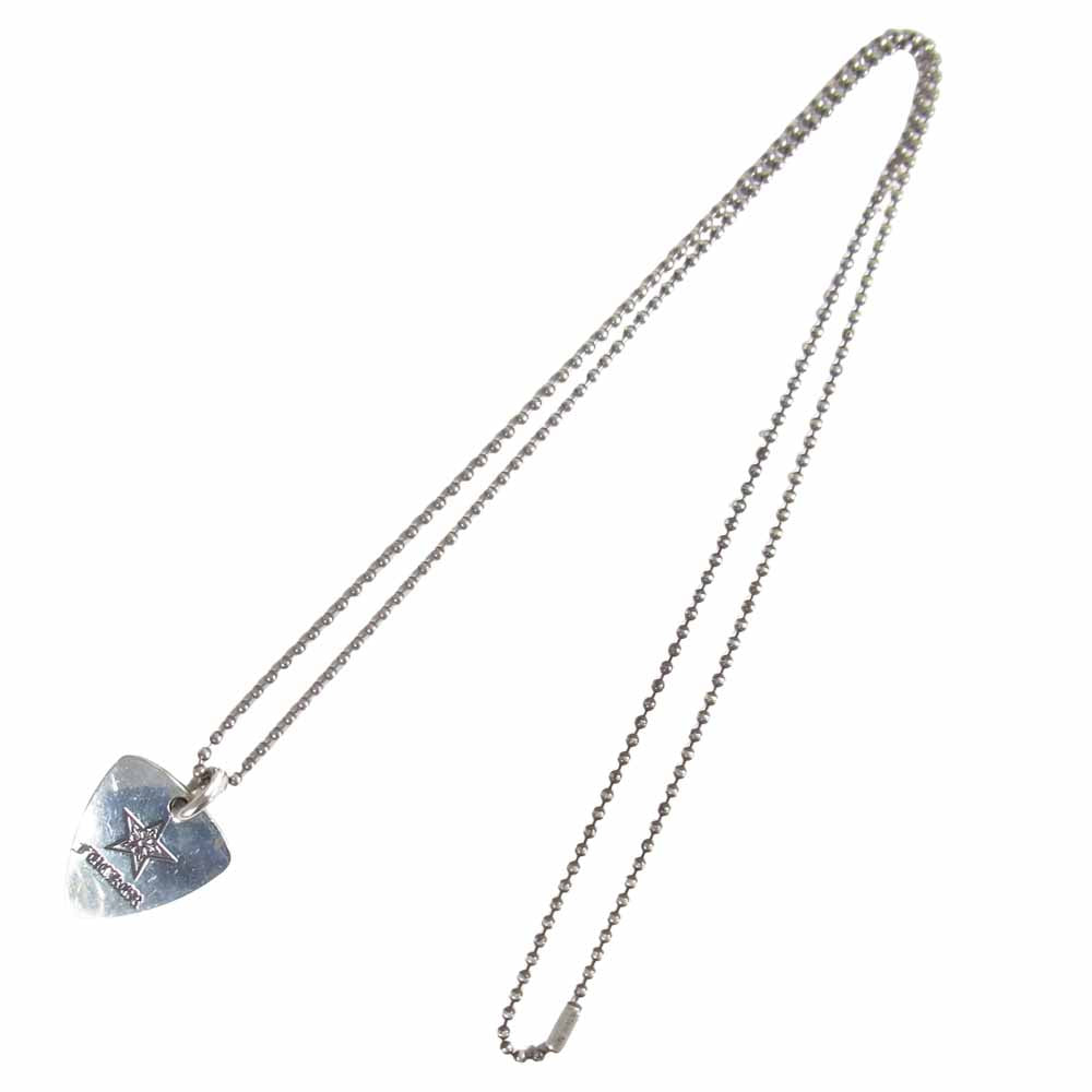 CHROME HEARTS クロムハーツ（原本無） GUITAR PICK 5Ｐスター ギターピック  シルバー系【中古】