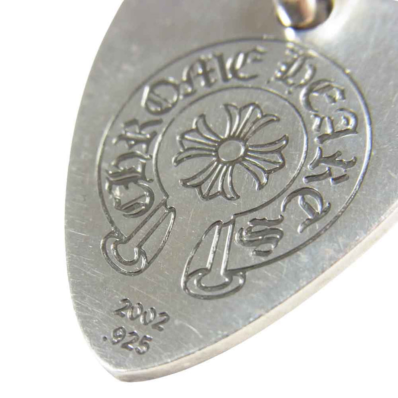 CHROME HEARTS クロムハーツ（原本無） GUITAR PICK 5Ｐスター ギターピック  シルバー系【中古】