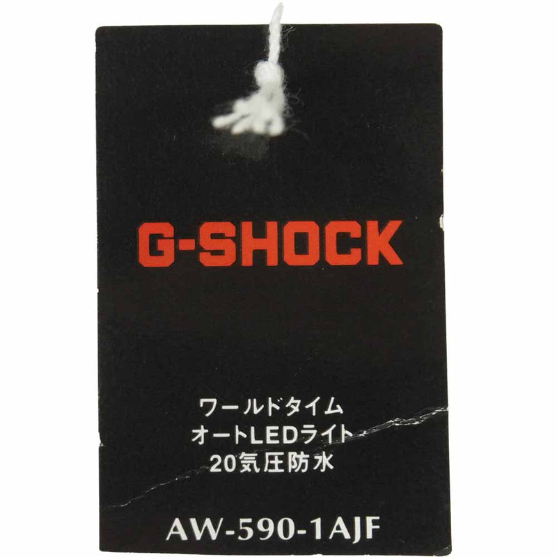 CASIO G-SHOCK カシオ ジーショック AW-590-1AJF アナログ デジタル