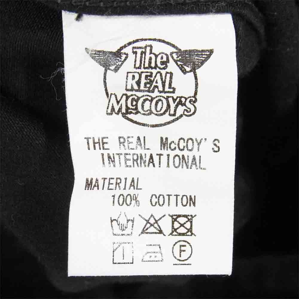 The REAL McCOY'S ザリアルマッコイズ JOE McCOY ジョーマッコイ JM MOLESKIN WESTERN SHIRT モールスキン ウエスタン ブラック系 16【中古】