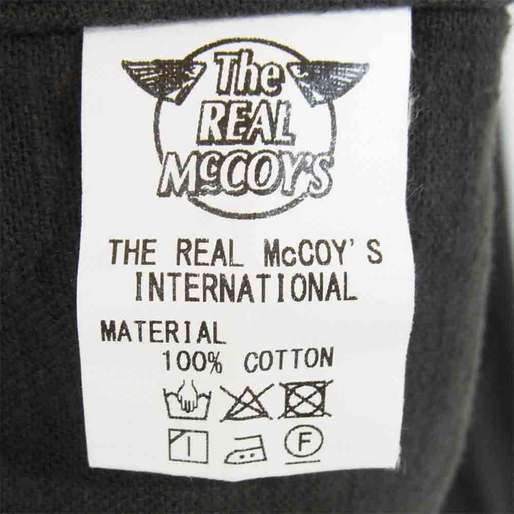 The REAL McCOY'S ザリアルマッコイズ MS20107 DOUBLE DIAMOND BAND COLLAR SATEEN SHIRT バンドカラー サテン チャコール系 16【中古】