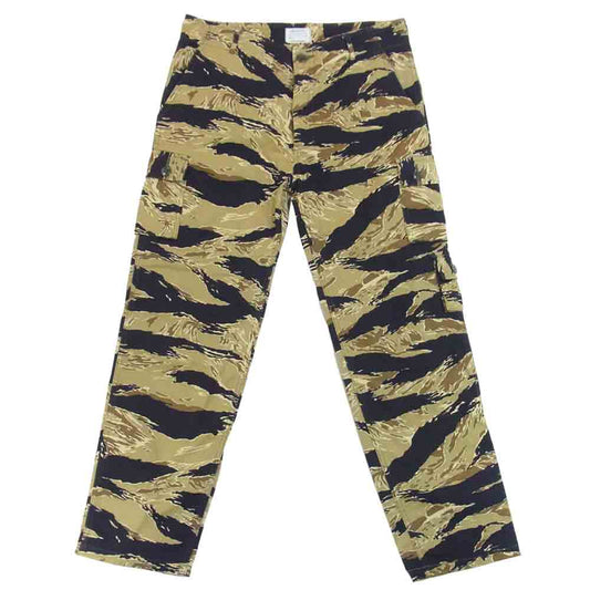 The REAL McCOY'S ザリアルマッコイズ TIGER CAMOFLAGUE TROUSERS JOHN WAYNE ジョンウェイン タイガーカモ カーゴ ミリタリー ベージュ系 30【美品】【中古】