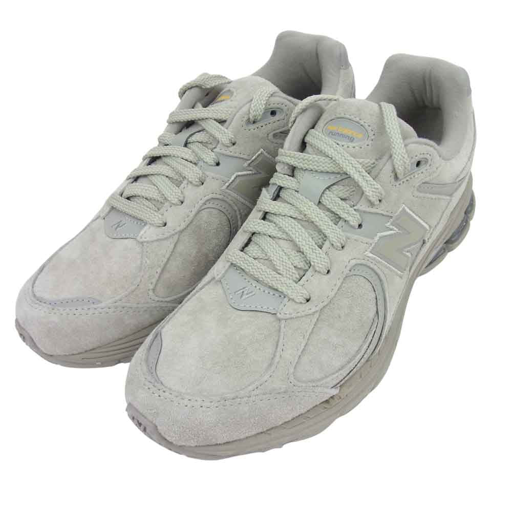 NEW BALANCE ニューバランス ML2002RP スエード スニーカー グレー系 26cm【極上美品】【中古】