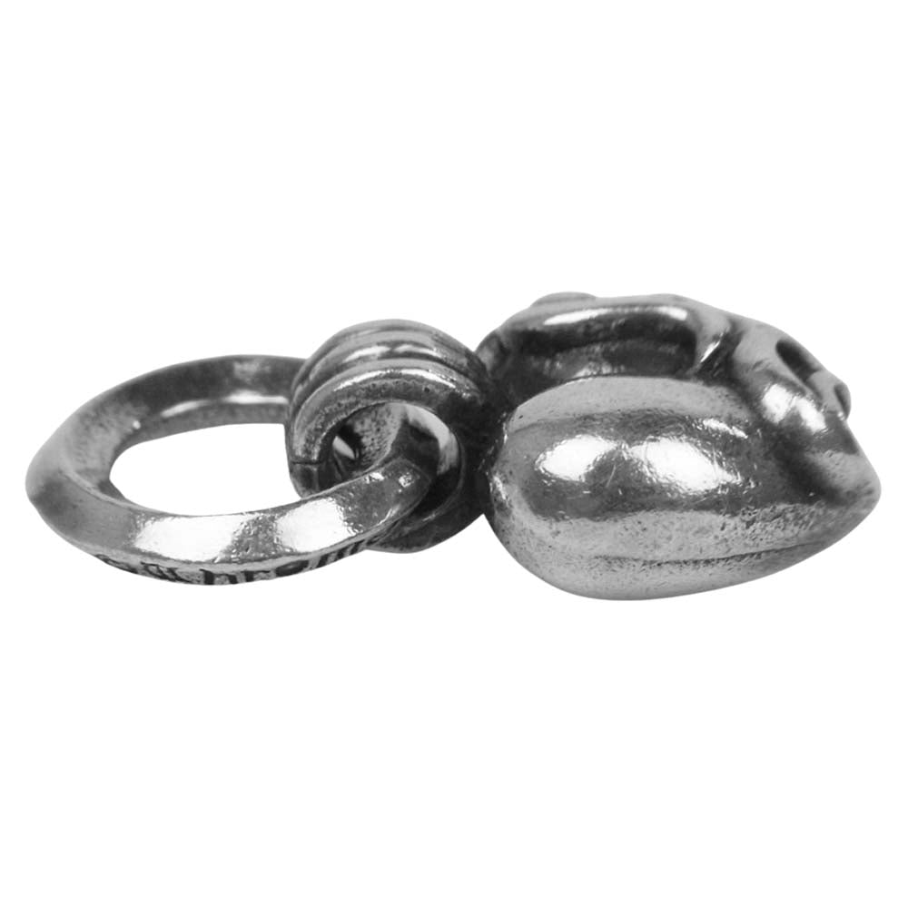 CHROME HEARTS クロムハーツ（原本無） HEART CHARM ハート チャーム ペンダント シルバー系【中古】
