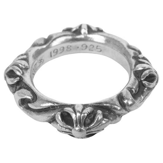 CHROME HEARTS クロムハーツ（原本無） SBT BAND バンド リング シルバー系【中古】