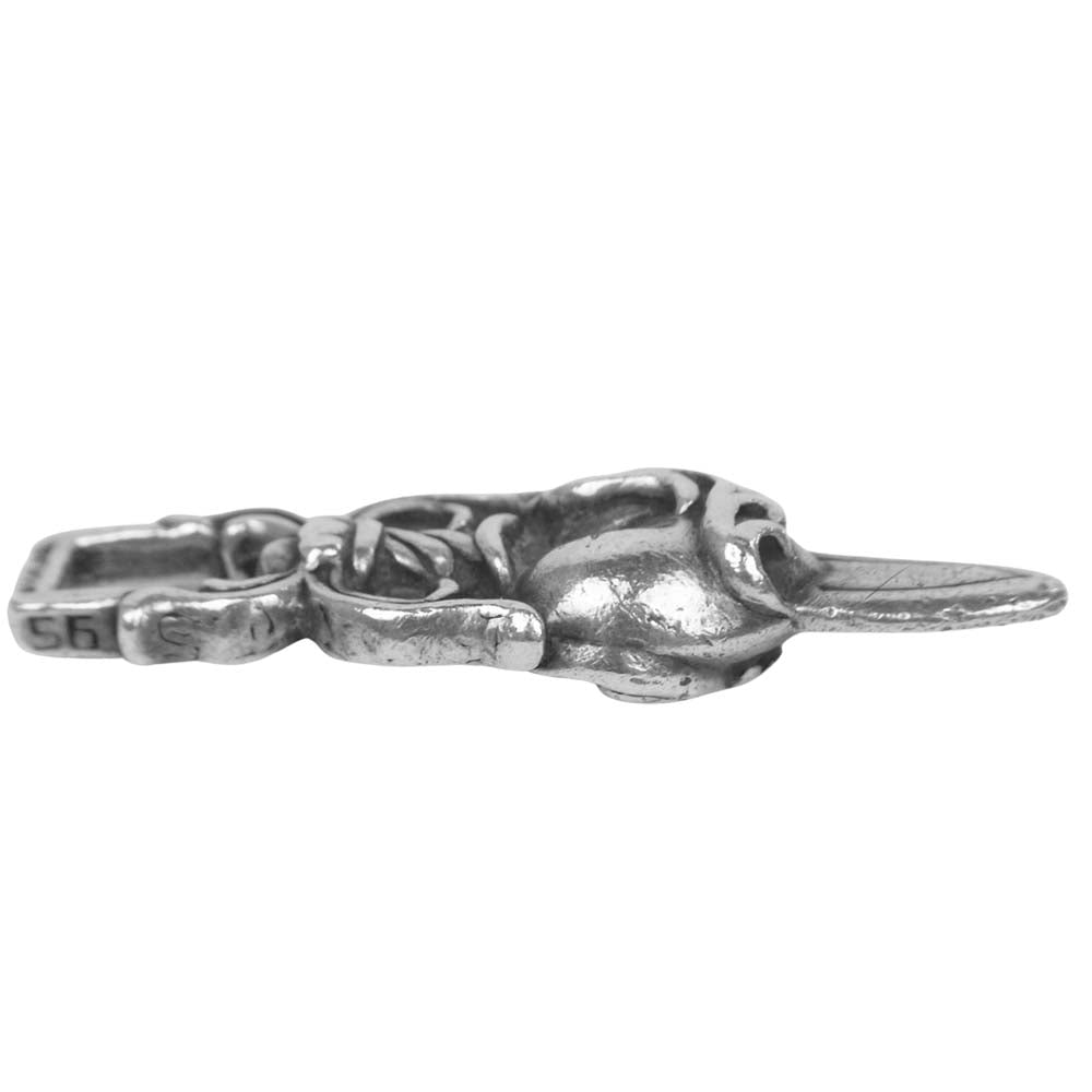 CHROME HEARTS クロムハーツ（原本無） DAGGER HEART ハート ダガー チャーム シルバー系【中古】