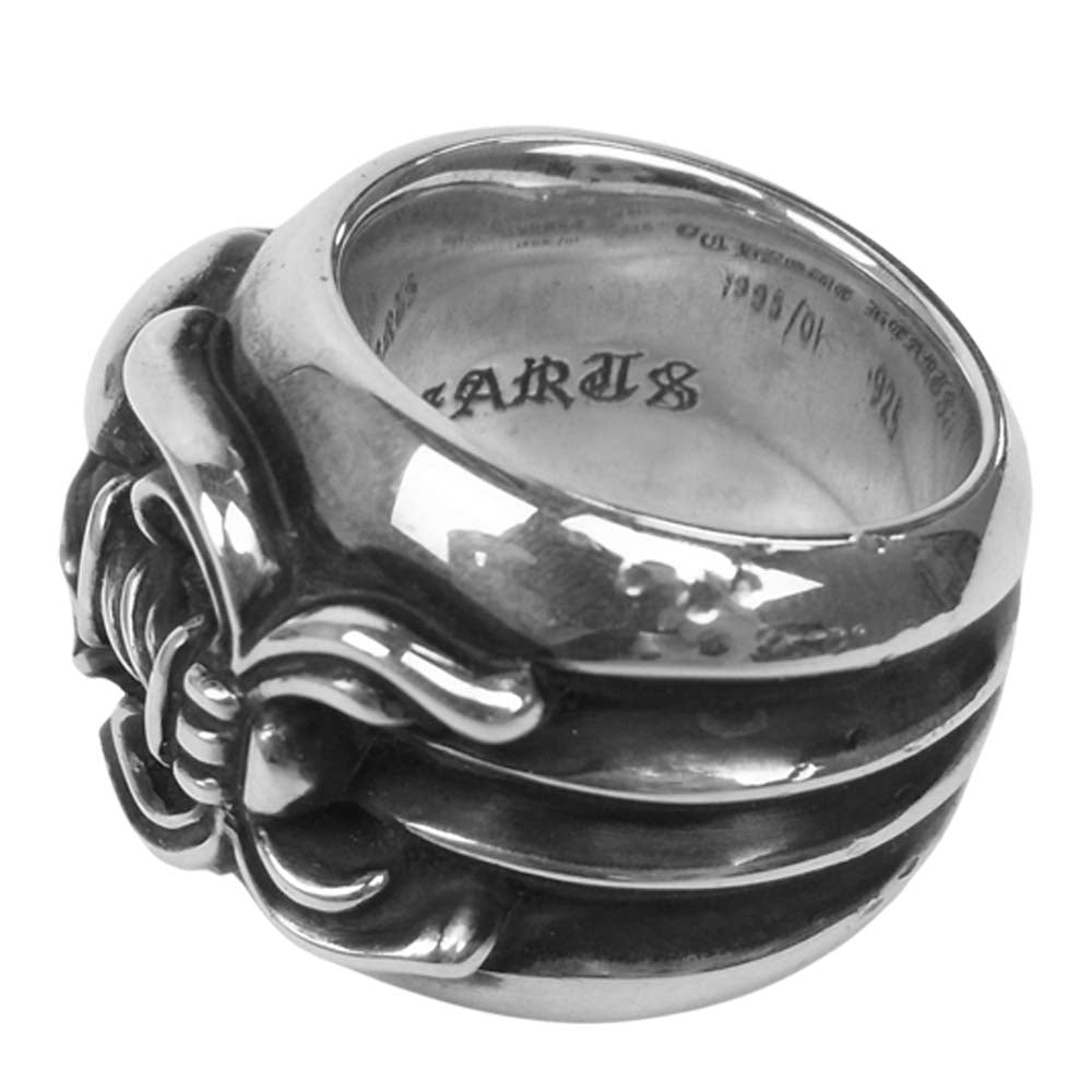 CHROME HEARTS クロムハーツ（原本無） HEART DAGGER RING ハート ダガー リング シルバー系【中古】