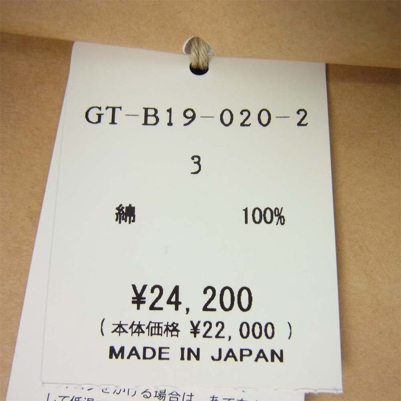 Yohji Yamamoto ヨウジヤマモト GT-B19-020-2 GroundY グラウンドワイ Basic Shirt English Newspaper x Antique Flower PatternA プリント シャツ ブラック系 ホワイト系 3【新古品】【未使用】【中古】