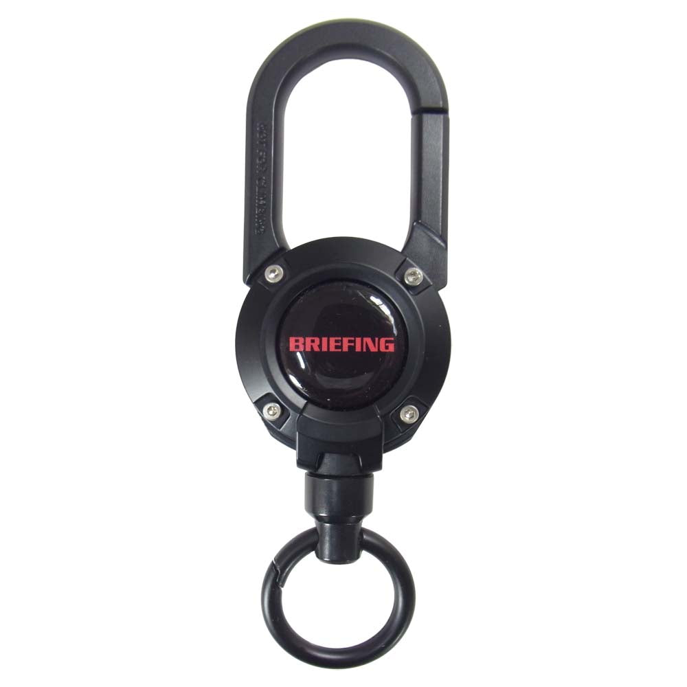 BRIEFING ブリーフィング × ROOT CO. ルートコー BRW211G18 MAG REEL 360 マグネット キーホルダー カラビナ ブラック系【新古品】【未使用】【中古】