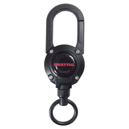 BRIEFING ブリーフィング × ROOT CO. ルートコー BRW211G18 MAG REEL 360 マグネット キーホルダー カラビナ ブラック系【新古品】【未使用】【中古】