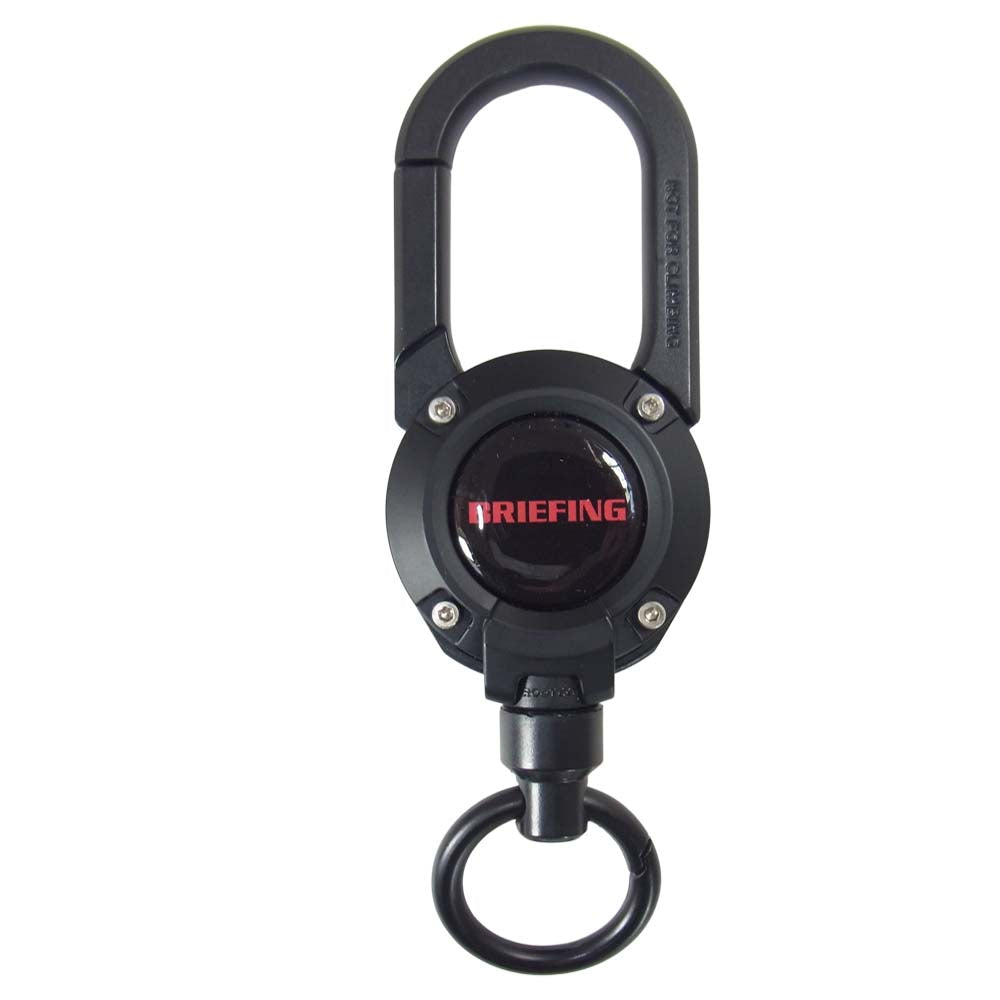 BRIEFING ブリーフィング × ROOT CO. ルートコー BRW211G18 MAG REEL 360 マグネット キーホルダー カラビナ ブラック系【新古品】【未使用】【中古】