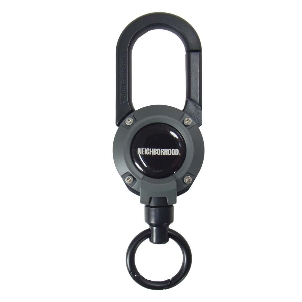 NEIGHBORHOOD ネイバーフッド 21SS  NHRZ . MAGREEL 360 / A-KEYHOLDER マグネット キーホルダー カラビナ グレー系【新古品】【未使用】【中古】