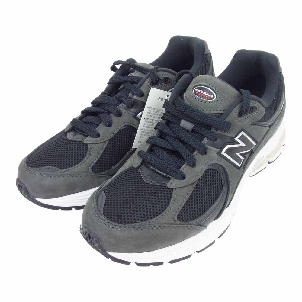 NEW BALANCE ニューバランス ML2002RB  スニーカー ブラック系 25.5cm【極上美品】【中古】