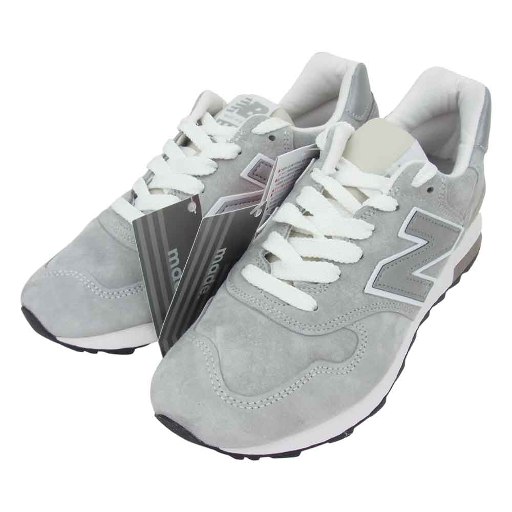 NEW BALANCE ニューバランス M1400JGY USA製 スニーカー グレー系 ２５．５㎝【新古品】【未使用】【中古】