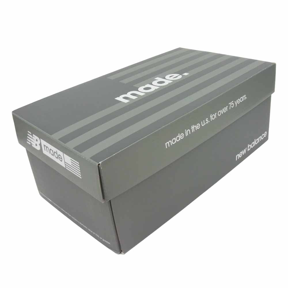 NEW BALANCE ニューバランス M1400JGY USA製 スニーカー グレー系 ２５．５㎝【新古品】【未使用】【中古】