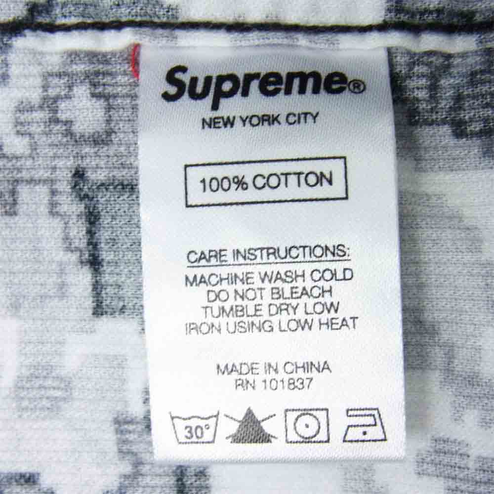 Supreme シュプリーム 20AW Digi Floral Corduroy Shirt デジ フローラル コーデュロイ シャツ マルチカラー系 L【美品】【中古】