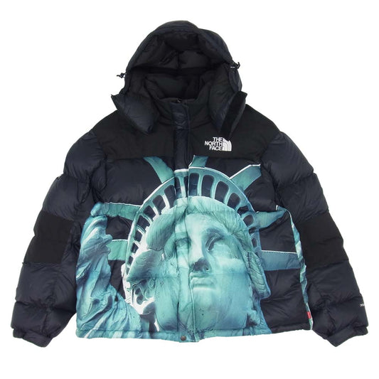 Supreme シュプリーム 19AW ND91901I THE NORTH FACE Statue of Liberty Baltoro Jacket ノースフェイス 自由の女神 バルトロ ダウン ジャケット L【中古】