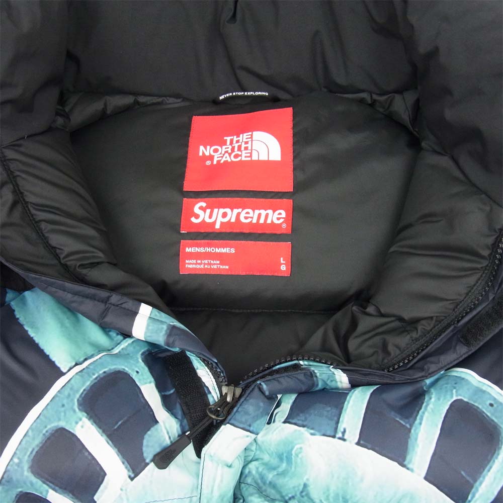 Supreme シュプリーム 19AW ND91901I THE NORTH FACE Statue of Liberty Baltoro Jacket ノースフェイス 自由の女神 バルトロ ダウン ジャケット L【中古】