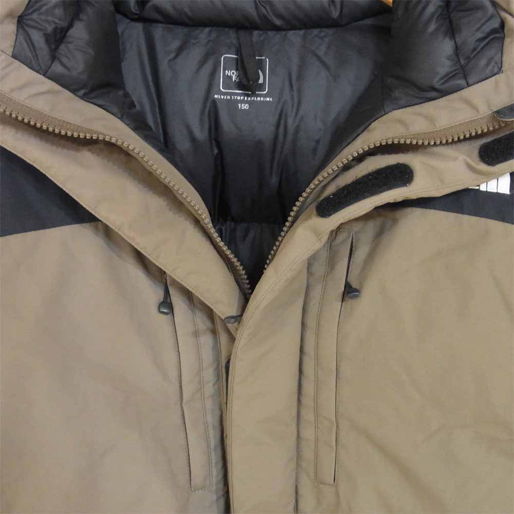 THE NORTH FACE ノースフェイス NDJ91505 HYVENT Baltro Jacket キッズ 子供用 ハイベント バルトロ ジャケット カーキグレー系 150【中古】