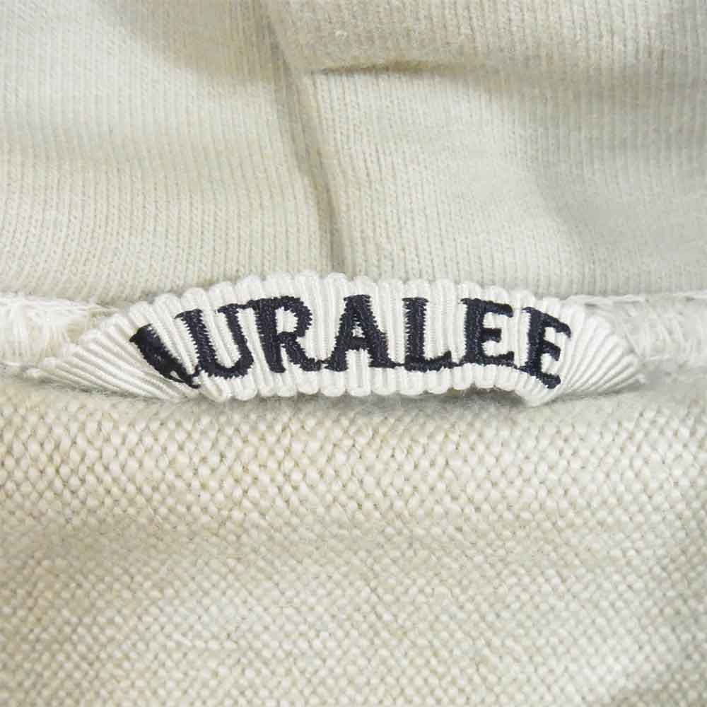 AURALEE オーラリー SUPER MILLED SWEAT P/O PARKA スーパー ミルド プルオーバー ベージュ系【美品】【中古】