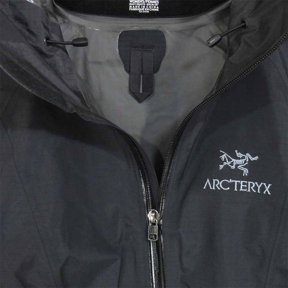 ARC'TERYX アークテリクス 国内正規品 WOMEN''S BETA SL JACKET レディース ベータ SL ジャケット ブラック系 S【中古】