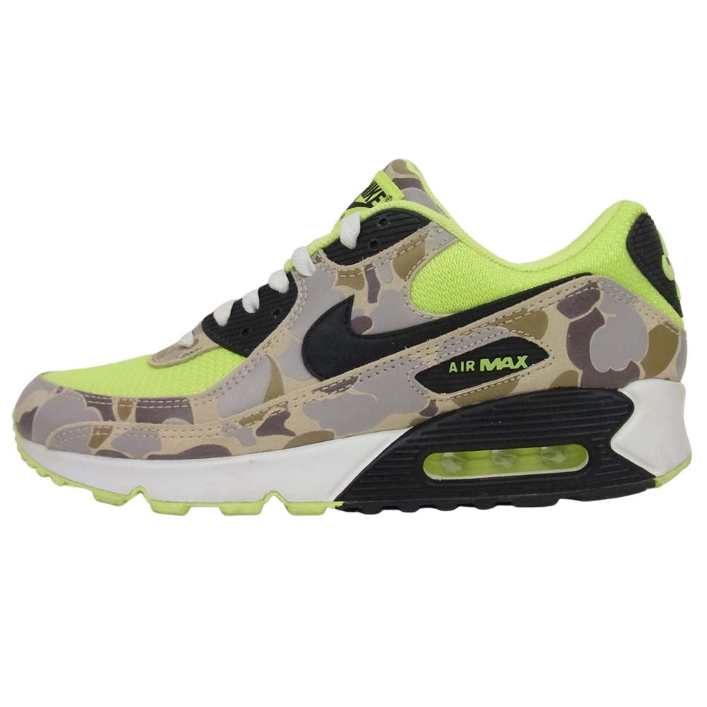 NIKE ナイキ CW4039-300 atmos アトモス 別注 AIR MAX 90 SP エアマックス 90 SP グリーンカモ イエロー系 28.5cm【中古】