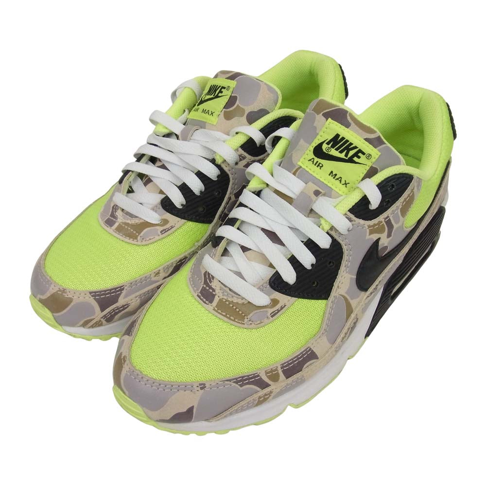 NIKE ナイキ CW4039-300 atmos アトモス 別注 AIR MAX 90 SP エアマックス 90 SP グリーンカモ イエロー系 28.5cm【中古】