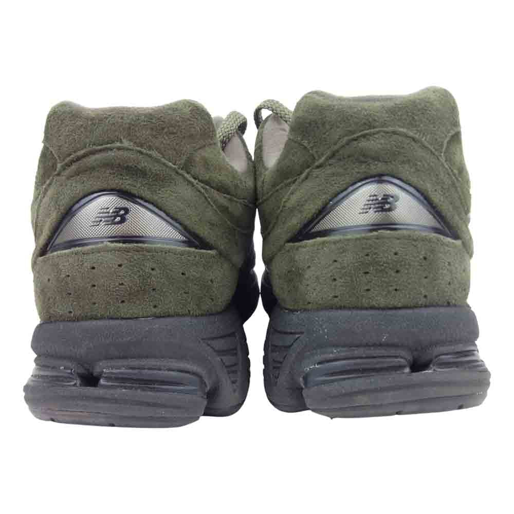 NEW BALANCE ニューバランス ML2002RM スニーカー オリーブグリーン系 28cm【中古】