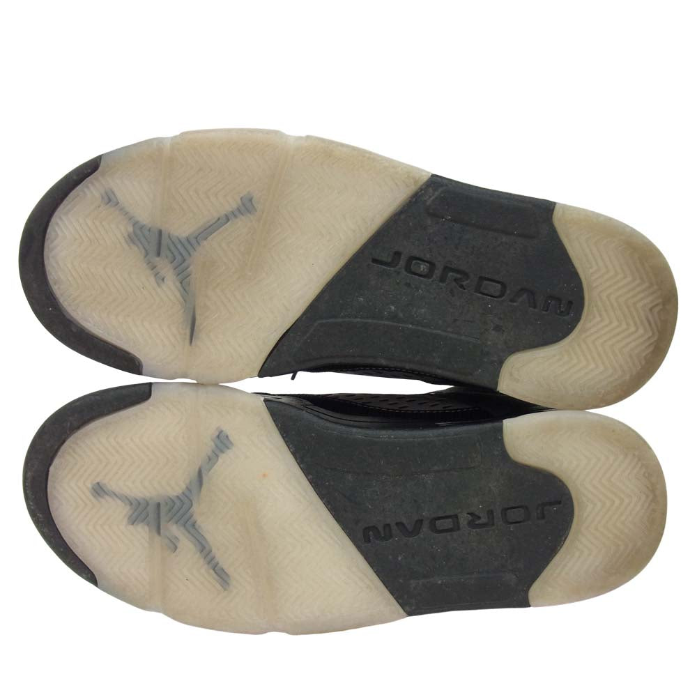 NIKE ナイキ DB0731-001 AIR JORDAN 5 RETRO エアジョーダン 5 レトロ ブラック系 28.5cm【中古】