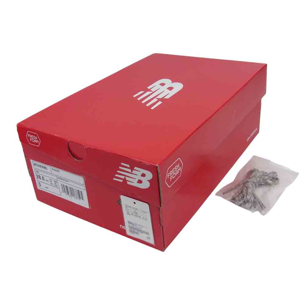NEW BALANCE ニューバランス NN-F3854 × nonnative ノンネイティブ FRESH FOAM HIERRO フレッシュ フォーム グレー系 28【美品】【中古】