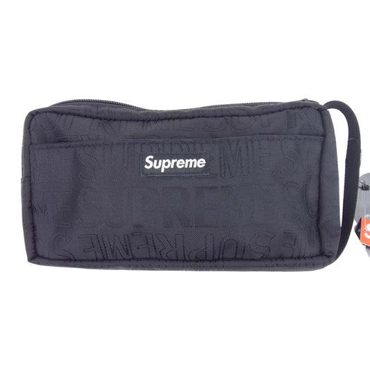 Supreme シュプリーム 19SS Organizer Pouch オーガナイザー ポーチ ブラック系【新古品】【未使用】【中古】