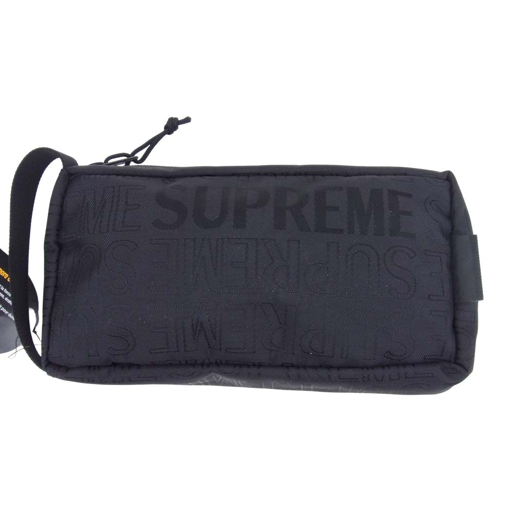 Supreme シュプリーム 19SS Organizer Pouch オーガナイザー ポーチ ブラック系【新古品】【未使用】【中古】