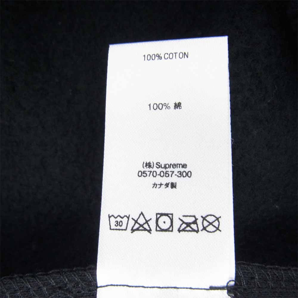 Supreme シュプリーム 18SS Leg Embroidery Sweatshort ロゴ スウェット ショーツ ブラック系 M【中古】