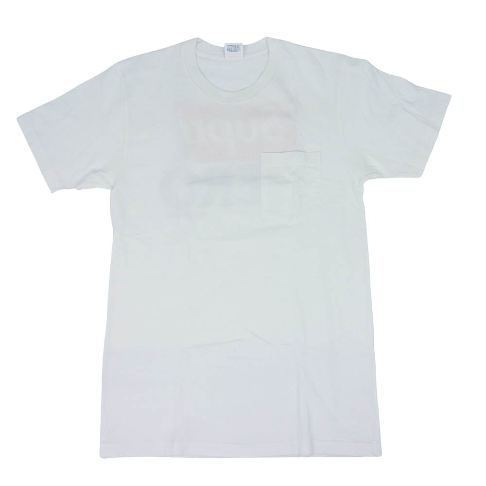 Supreme シュプリーム 14SS ANTI HERO Pocket Logo Tee Tシャツ ホワイト系 M【中古】