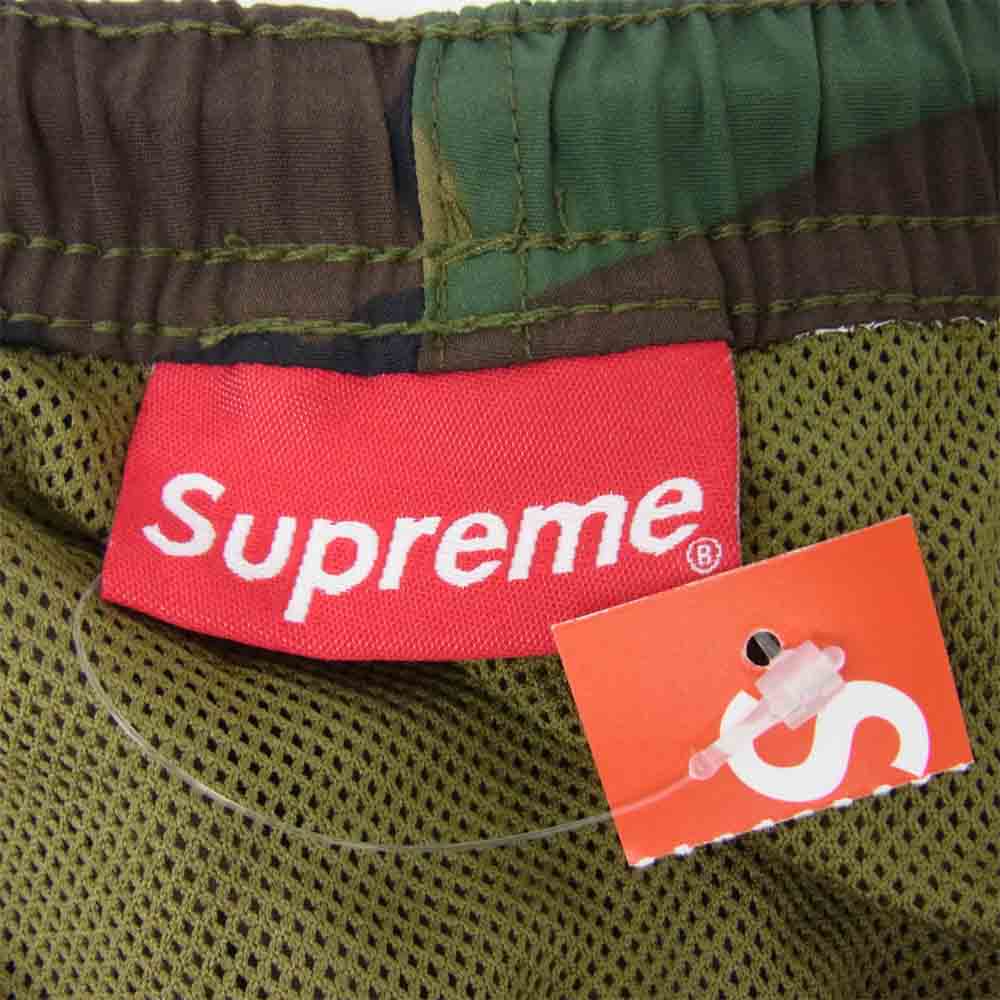 Supreme シュプリーム 19SS Nylon Trail Short Woodland Camo ウッドランド カモ ショーツ グリーン系 カモ柄 M【新古品】【未使用】【中古】