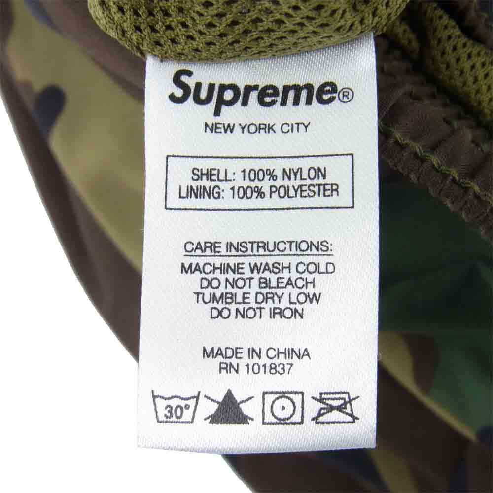 Supreme シュプリーム 19SS Nylon Trail Short Woodland Camo ウッドランド カモ ショーツ グリーン系 カモ柄 M【新古品】【未使用】【中古】