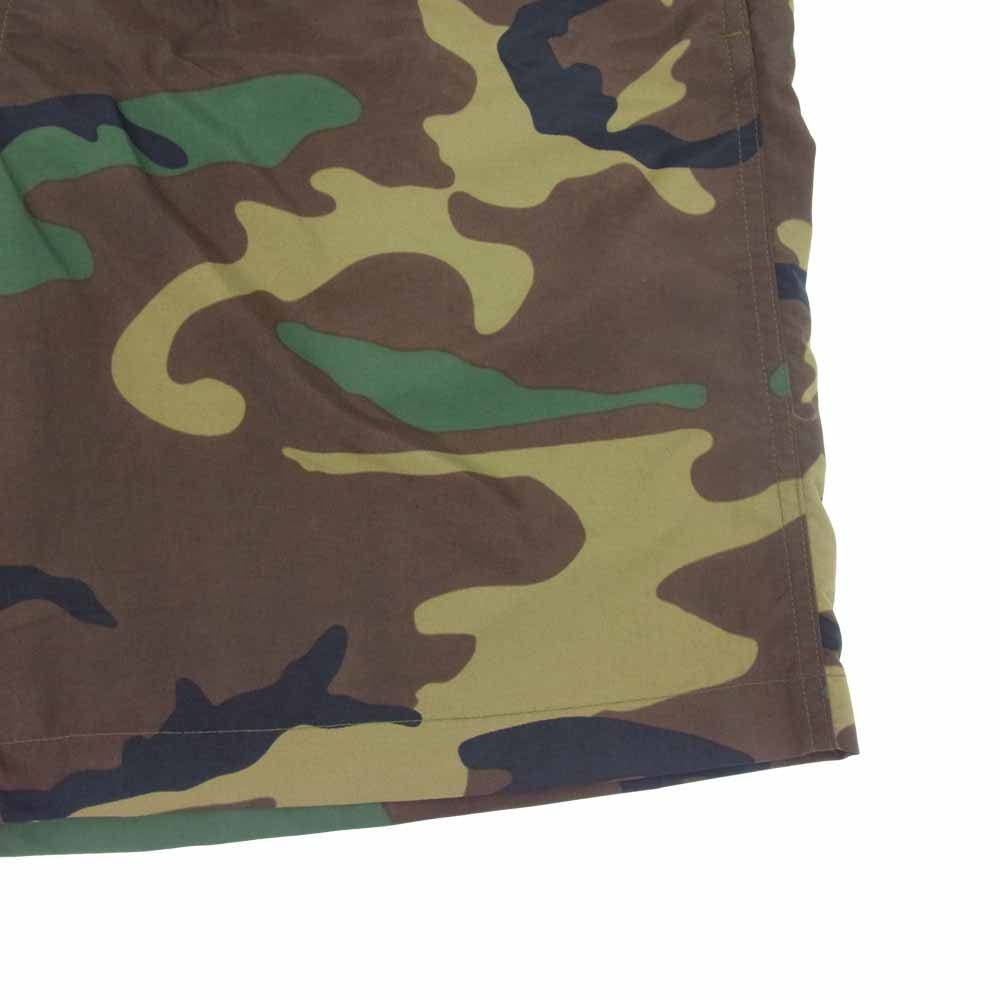 Supreme シュプリーム 19SS Nylon Trail Short Woodland Camo ウッドランド カモ ショーツ グリーン系 カモ柄 M【新古品】【未使用】【中古】