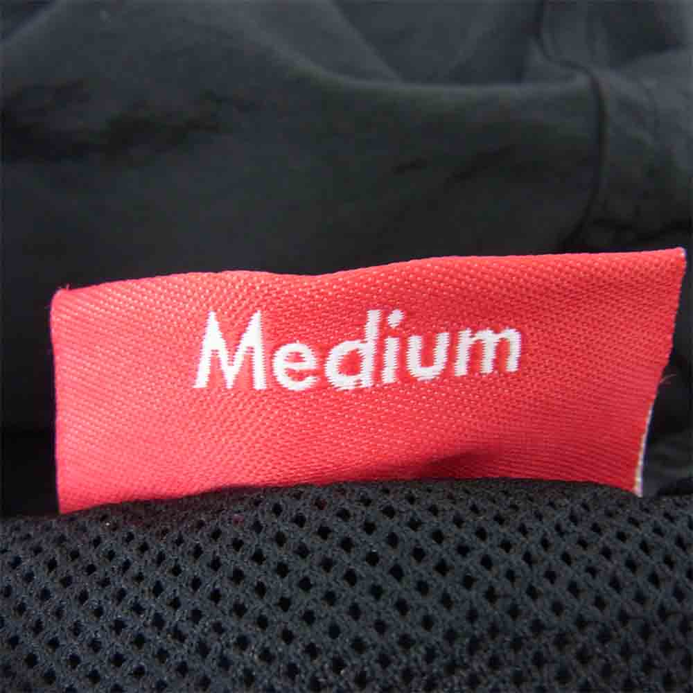 Supreme シュプリーム 17SS  Split Logo Water Short バックロゴ ナイロン ショート パンツ ブラック系 M【中古】